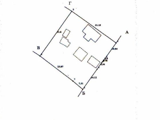 Продается участок 10 сот ровный квадрат с жилым домом и постройками Запоріжжя