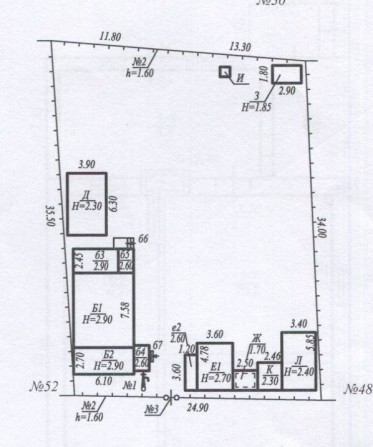 Будинок на пров. Родевський - фото 1