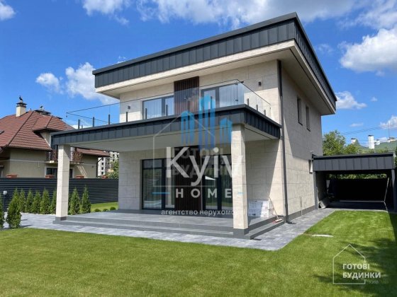 Сучасний будинок у стилі Hi-Tech з басейном Петропавлівська Борщагівка Петропавлівська Борщагівка