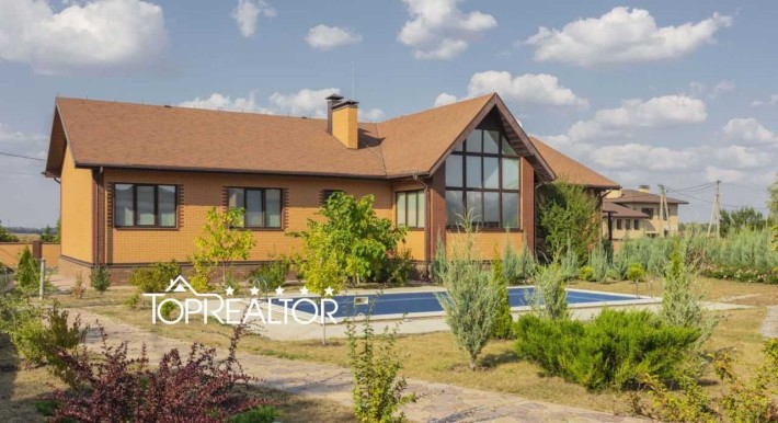 Продам сучасний 1-поверх. будинок з басейном в селищі Елітне (Элитное) - фото 1