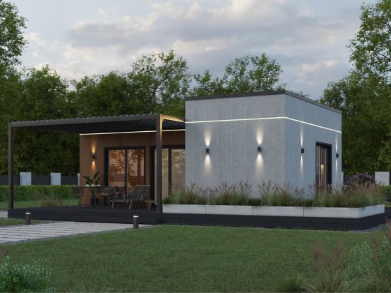 Модульний будинок виготовлення Харків 43м2 Харьков