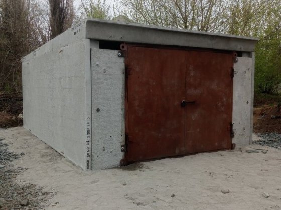 Гараж бетонний збірний БЕЗ МІСЦЯ Доставка Монтаж Каменское