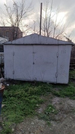Гараж железный.длиной 6,20 ширина 3,60. - фото 1