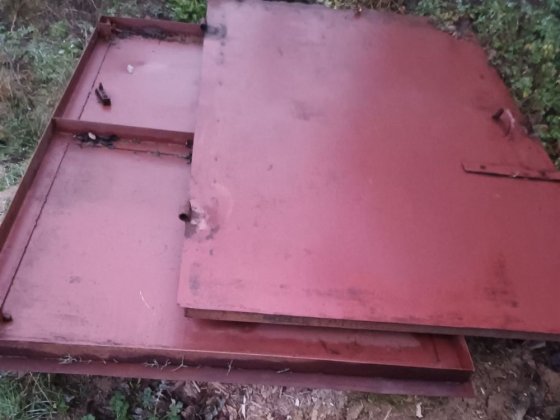 Металевий гараж Волговський, в розібраному стані Нові Санжари