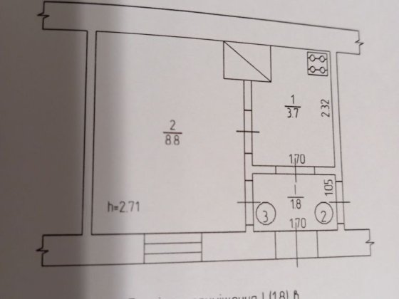 квартира барачного типу Бердичів
