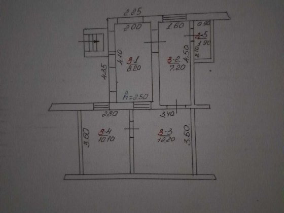 продаж двокімнатної квартири Охтирка
