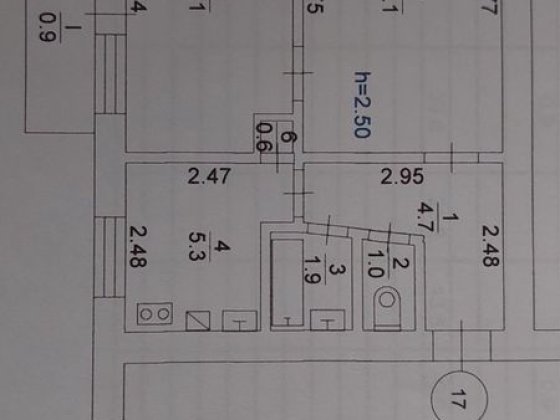 Продаж 2 к.кв. район Мʼясокомбінату Бердичев