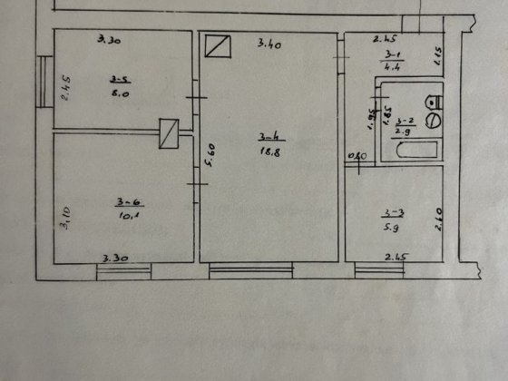 Продам 3к кв 50 м2 Берегово вул. Стефаніка 65 Берегово