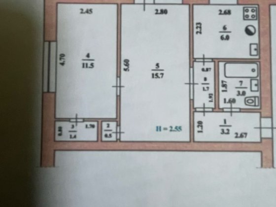 Квартира район жд барак Изюм