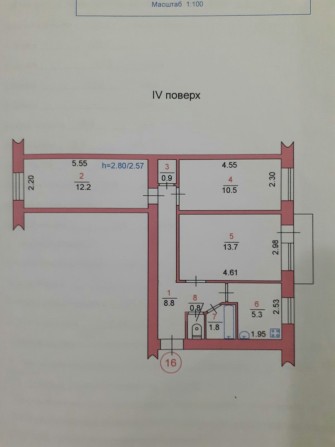 3-х комнатная квартира возле моря - фото 1