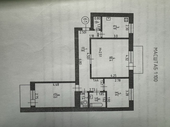 Продам 3-х квартиру в районе ИОМЗ - фото 1