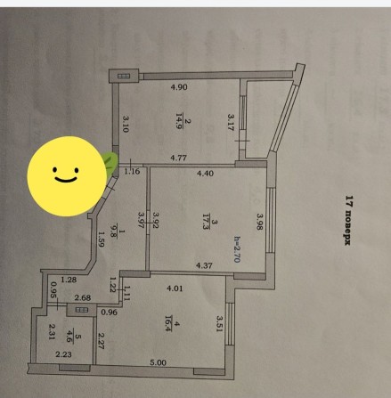 ‼️Продаётся 2-комнатная квартира площадью 68 м².‼️ - фото 1