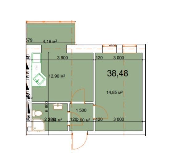 Акція ! Терміновий продаж ! Квартира біля Епіцентру ! - фото 1