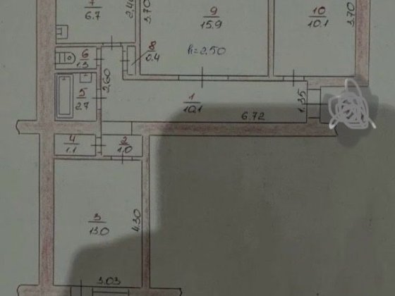 Продам трьохкімнатну квартиру, за ціну домовимось Ковель