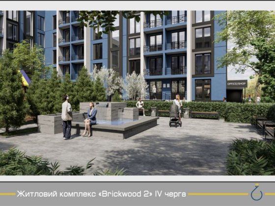 Смарт квартира в ЖК Brickwood2, оплата частинами, Гостомель! Гостомель