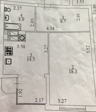 Однокімнатна квартира в ЖК Прорізна по ВИГІДНІЙ ціні - фото 1