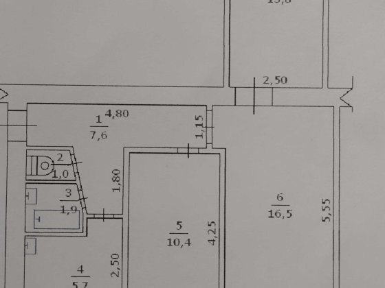 Продам 3-кімнатну квартиру Звягель
