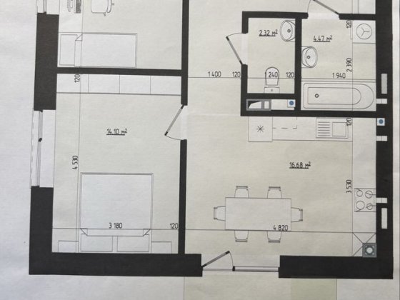 Продаж двухкімнатної квартири Мукачево