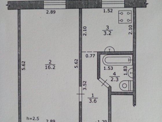 Продам 1 кімнатну квартиру Самар
