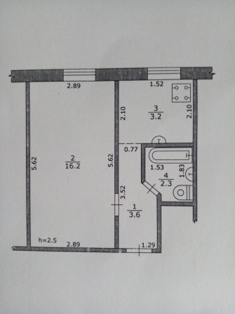 Продам 1 кімнатну квартиру - фото 1