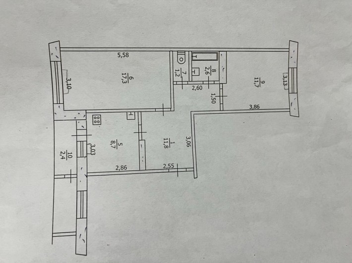 Продам 2х кімнатну квартиру на  ПЗТО - фото 1