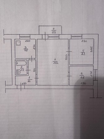 Продаж трикімнатної квартири по вулиці Фабричній - фото 1