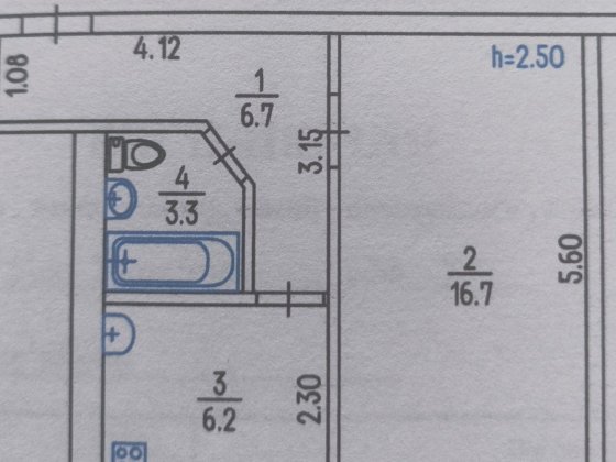 Продам 1 к квартиру..Центр..Вид на  бул. Слов'янськ