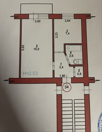 Продаж однокімнатної квартири - фото 1