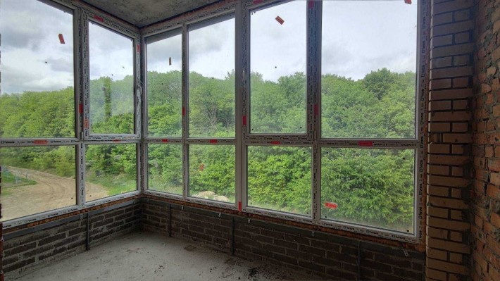 Найдешевша 1 к.кв., 54 кв.м. в збудованому будинку, Озерна - фото 1