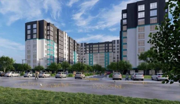 1 кім новобудова, простора, з видом на річку, на етапі здачі ID 38242 - фото 1