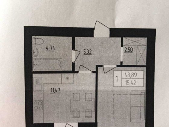 Продаж 1-кімнатна квартира Південно-Захід Хмельницкий