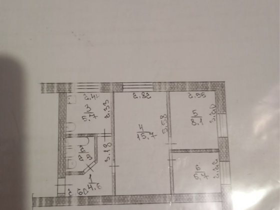 Продам квартиру 3х центр Терновка Тернівка