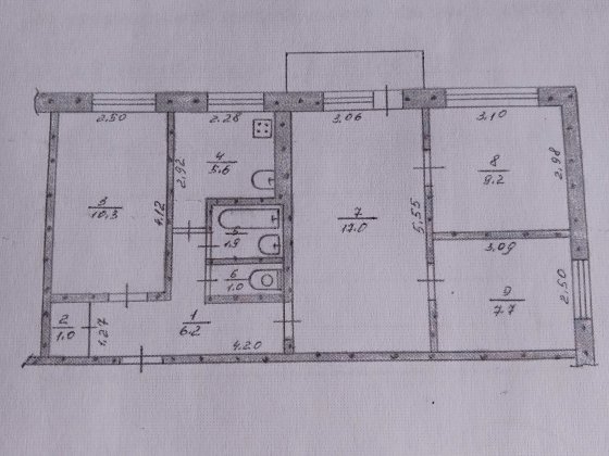 Продам 4к квартиру в г. Терновка Тернівка