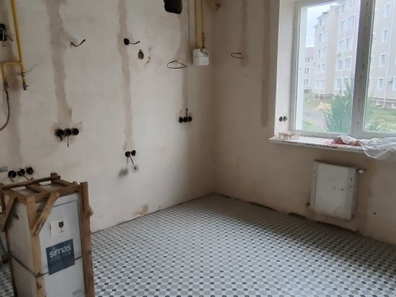 Простора квартира 47м2, Оформлення мінімальне 2% Ворзель