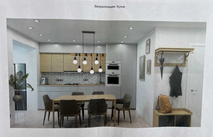 Дворівнева 2-кімнатна + мансарда 84 м². Тепла підлога - фото 1