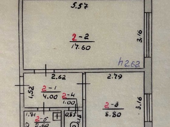 1 кімнатна квартира у Кагарлику Київська обл. (34 кв.м). Кагарлик