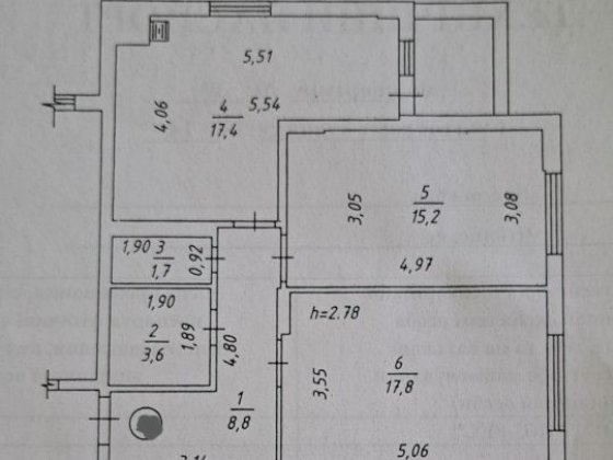 Продається 2-кімнатна квартира в с.Чубинське ЖК "Новосельцево" Чубинское