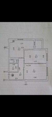Продається 2-кімнатна квартира в с.Чубинське ЖК "Новосельцево" - фото 1