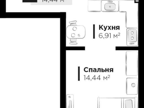 Продаж 1к смарт-квартири • ЖК FEEL HOUSE • 1/5 поверх Сокільники