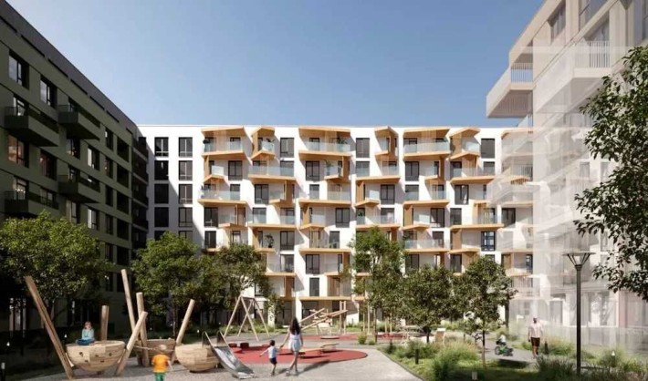 1-кімнатна в Viking Gardens, 38,2 м²без комісії $54 000Вікінг гарден - фото 1