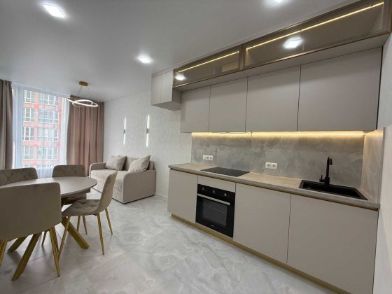 1 комнатная квартира 38 м2 Ремонт Мебель Техника ЖК Акварель 8 Лиманка