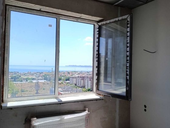 2 кімнатна квартира + кладовка , ЖК Приморські сади, прямий вид моря Крижанівка