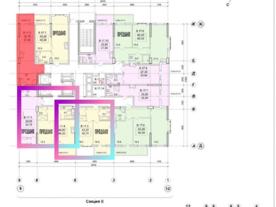 Эксклюзив. 88/134 кв.м. ЖК Акрополь. Собственник Фонтанка