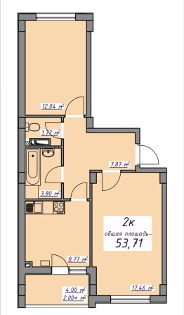 Продам квартиру новую 7 небо - фото 1