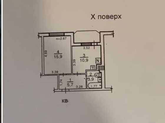 Отличная цена за квартиру в ЖК Радужный на Небесной Сотни Лиманка