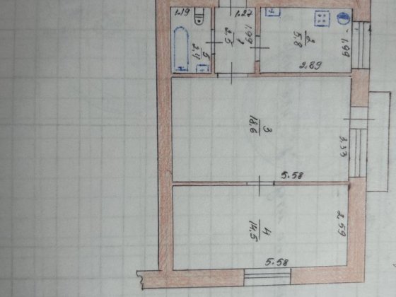 Продаж 2 кімнатної квартири  27000 ( можливий торг) Зборів