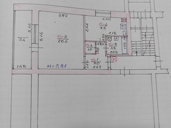 Квартира 1-кімната Козова