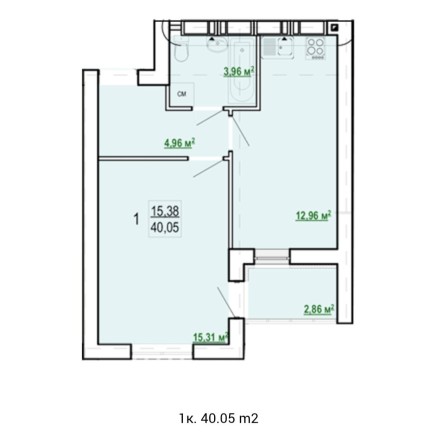 Продам 1к квартиру жк"Гідропарк" - фото 1