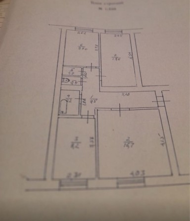 Продам 3-кімнатну квартиру з двома хоз.приміщеннями - фото 1