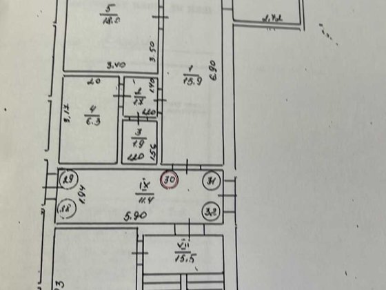 Пропонуємо до продажу простору квартиру у розвиненому м. Шпола. Шпола